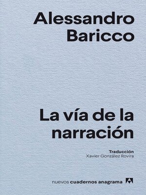 cover image of La vía de la narración
